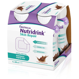 Nutridrink Skin Repair o smaku czekoladowym 4x200ml