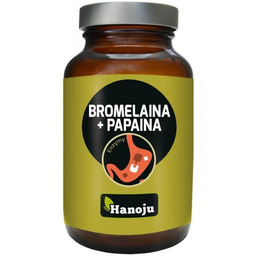 Suplement diety, Hanoju Bromelaina + Papaina 500 Mg