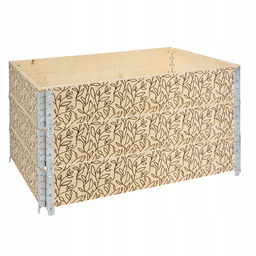 Garronda Podwyższona grządka 3 sztuki zielnik/warzywniak 120x80cm Liście