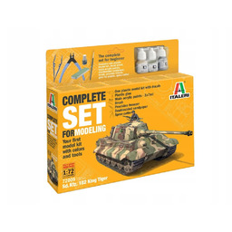 Sd.Kfz. 182 King Tiger, zestaw podarunkowy Italeri 72005