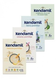 Kendamil Mix kaszek dla dzieci (4x150g) + łyżeczka