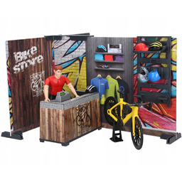 Bruder 63120 bWorld Sklep rowerowy serwis figurka