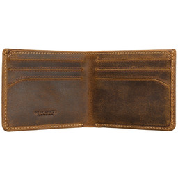 Cienka skórzana banknotówka męska Visconti VSL-42 z RFID
