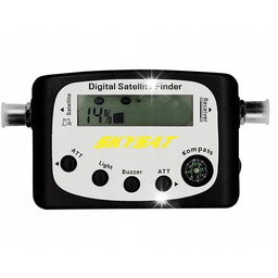 CYFROWY MIERNIK SAT SYGNAŁU SATELITARNEGO FULL HD 4K