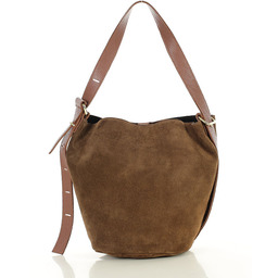 Torebka damska worek hobo bag skóra naturalna -