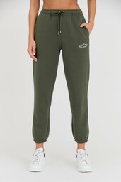 JUICY COUTURE Zielone spodnie dresowe Recycled Wendy Jogger,