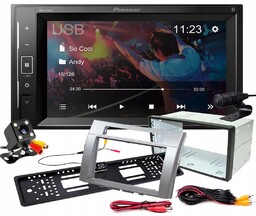 Radio Pioneer 2 Din Kamera Toyota Corolla Verso