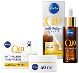 NIVEA Q10 Anti-Falten Power Tagespflege & Dual Action