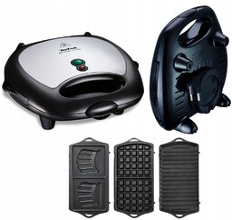 Opiekacz Gofrownica Panini do kanapek 3w1 Toster Tefal