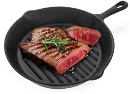 Patelnia do grillowania żeliwna LITINA 24 cm