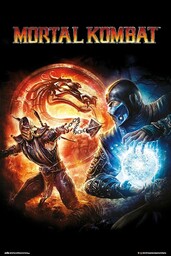 Close Up Mortal Kombat 9 plakat Ninjas &