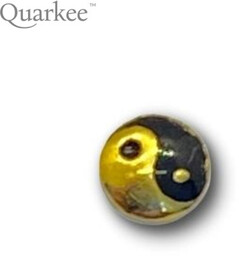 Quarkee 22K Gold Yin Yan / TAO symbol