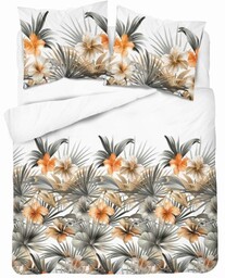 Pościel satynowa 160x200 Home Satin 71 biała