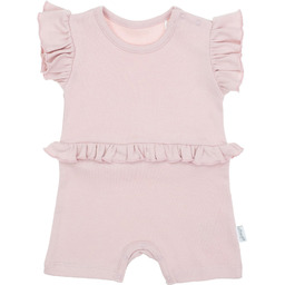 Dziewczęcy rampers pudrowy Nicol r.80