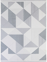 dywan Bohemia 120x160 cm w geometryczne wzory szary