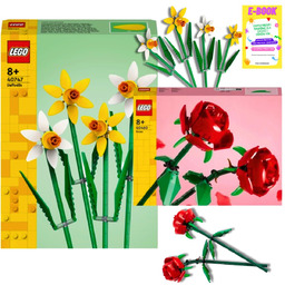 LEGO ICONS BOTANICAL KWIATY - Róże i Żonkile