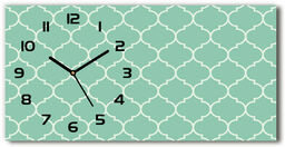 Zegar ścienny szklany Marokańskie tło