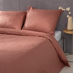 Pościel z satyny żakardowej Autumn Spice 160x200 cm,