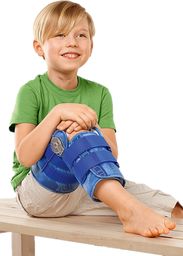 Dziecięca orteza kolana z funkcją unieruchamiania do leczenia