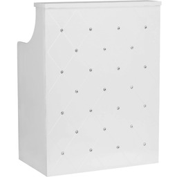 Recepcja fryzjerska lakierowana Diamond 80 cm kosmetyczna