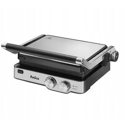 Grill elektryczny Amica GK4011 2000W Kontaktowy Nieprzywieralna powłoka
