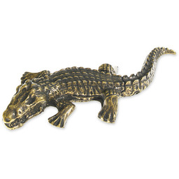 FIGURKA GROŹNY KROKODYL feng shui aligator krokodyl (aj1448)