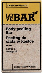 Love Bar Body Peeling Bar Kawa & Pomarańczowy