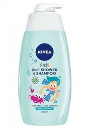 NIVEA KIDS 2w1 żel i szampon, zapach jabłkowych
