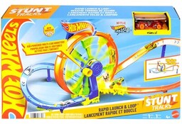 Hot Wheels Tor Let''s Race Wyścigowa turbo pętla