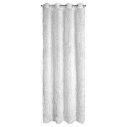 Eurofirany Zasłona 140x250 Margaret biała gotowa na przelotkach