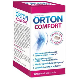Orton Comfort kolagen w połączeniu z kadzidłowcem, imbirem