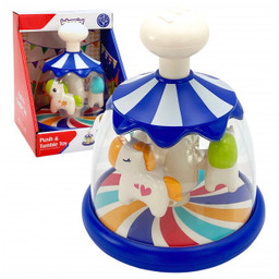 Kolorowe Koniki Niebieski Bączek Karuzela Woopie Baby