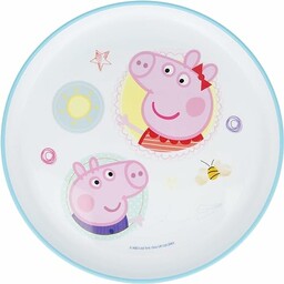 Stor Premium dwukolorowa podkładka antypoślizgowa Peppa Pig, czarna