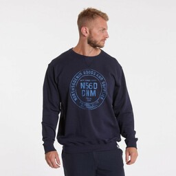 Duża Bluza Męska Granatowa 41349 NORTH 56 4