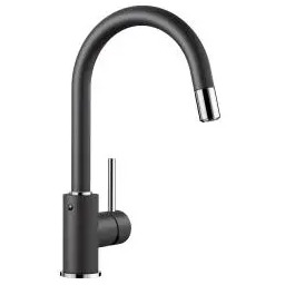 Blanco Mida-S 521455 Antracytowy Wygląd silgranitu Bateria kuchenna