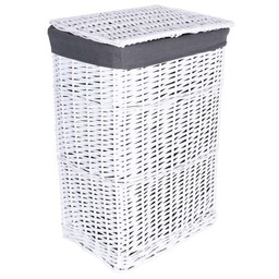 GOCKOWIAK Kosz na pranie 114L Biało-szary