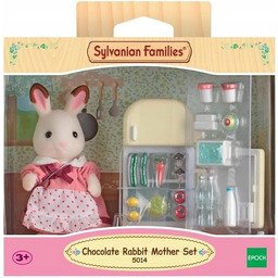Sylvanian Families 5014 Króliczek Czekoladowy i Wielokolorowa Lodówka