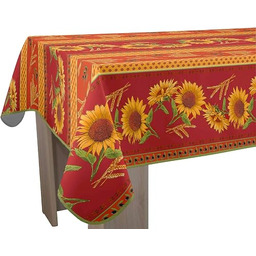 Le linge de Jules Obrus plamoodporny Tournesol czerwony