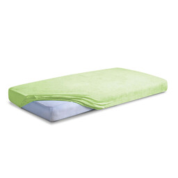 Babymatex Prześcieradło frotte z gumką 60x120 seledynowe 52