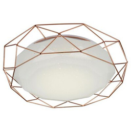 Plafon SVEN43 24 W LED złoty