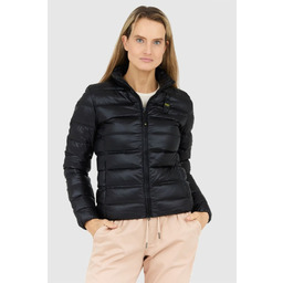 BLAUER Czarna puchowa kurtka damska Lillie, Rozmiar M