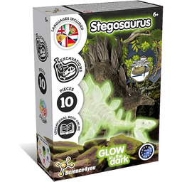 Science4you Stegosaurus Zestaw skamieniałości dinozaurów dla dzieci -