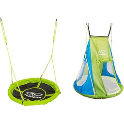 Hudora Cosy Castle Namiot do Huśtawki Ogrodowej, Wielokolorowy,