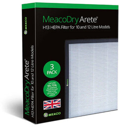 Filtry Hepa H13 do osuszaczy 10/12L Arete