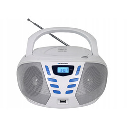 Blaupunkt BB7WH Boombox przenośne radio Aux MP3 Usb