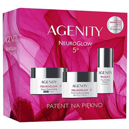 Agenity Neuroglow 5 Zestaw prezentowy: Modelujący krem odmładzający