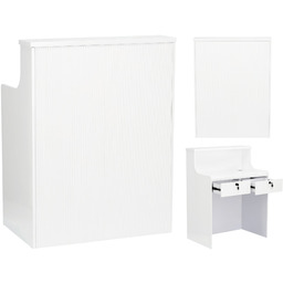 Recepcja fryzjerska lakierowana Crafti 80 cm kosmetyczna