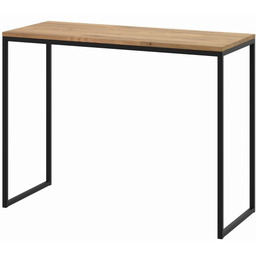 Toaletka loftowa minimalistyczna LIGHT 75x80 120x40 cm dąb