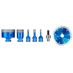 TECHTOOL Zestaw otwornic diamentowych TTHS02