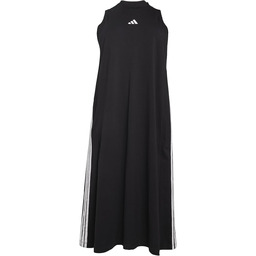 adidas Damskie Essentials 3-Stripes Długa Sukienka Racerback (Plus